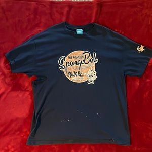 VINTAGE SpongeBob SquarePants Square Meal Deal t-shirt XXL - 2002